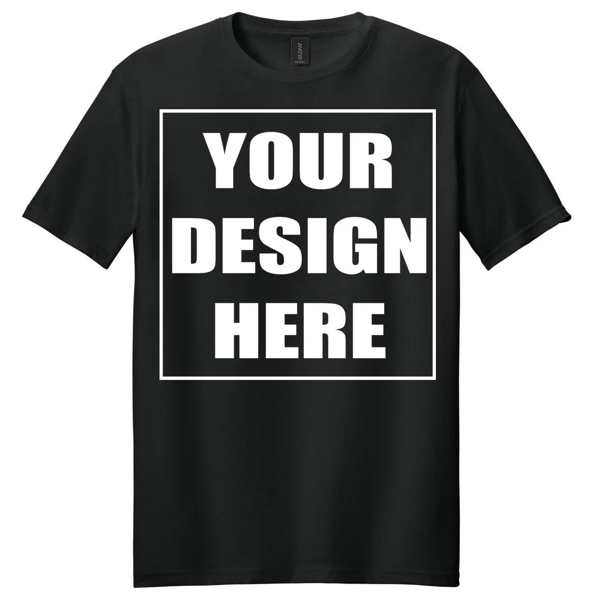 Create Your Own Custom Gildan Softstyle T-Shirt Front