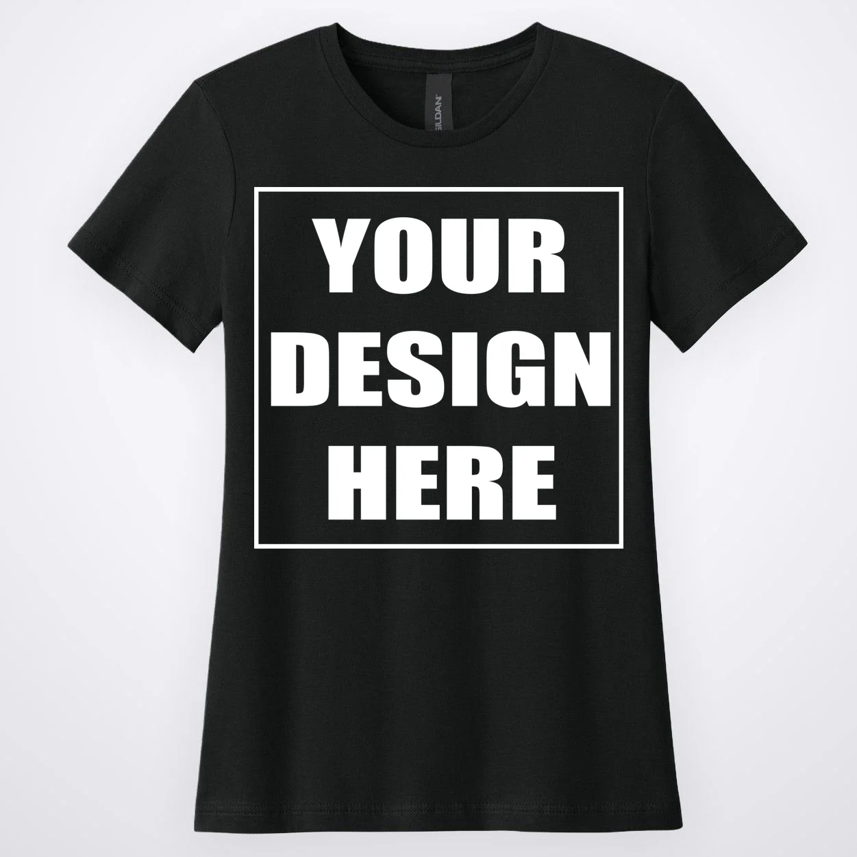 Create Your Own Custom Gildan Softstyle Women's T-Shirt Front