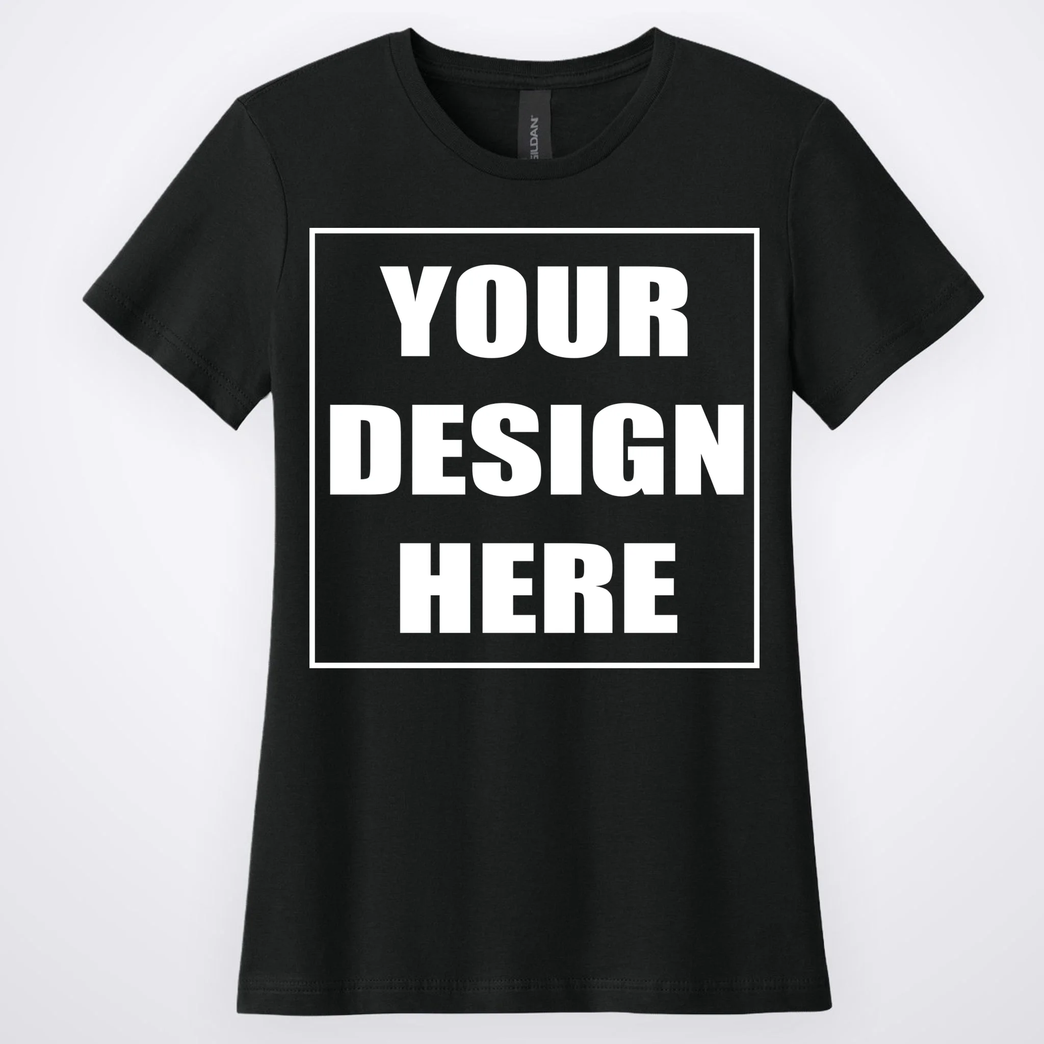 Create Your Own Custom Gildan Softstyle Women's T-Shirt Front