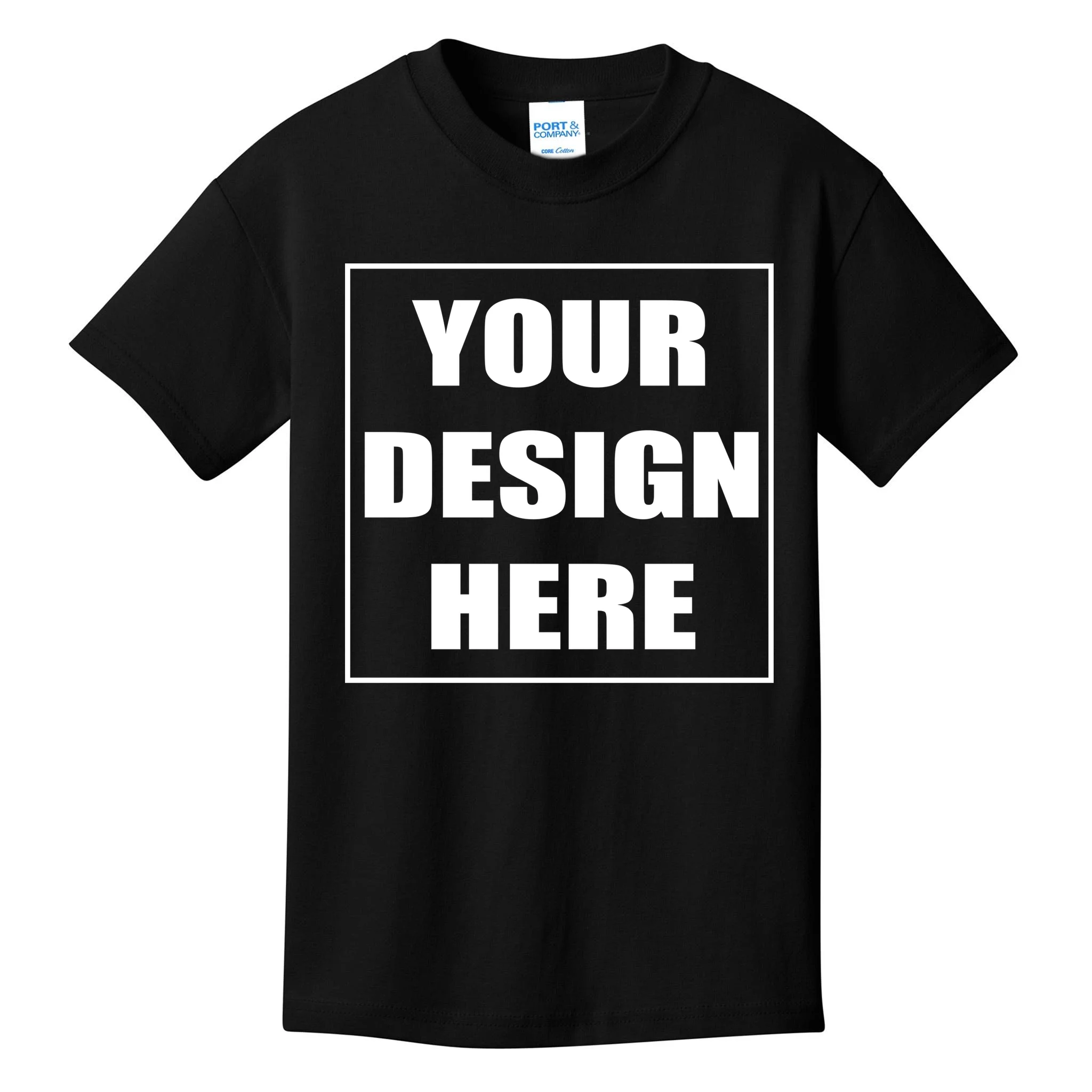 Create Your Own Custom Kids T-Shirt Front