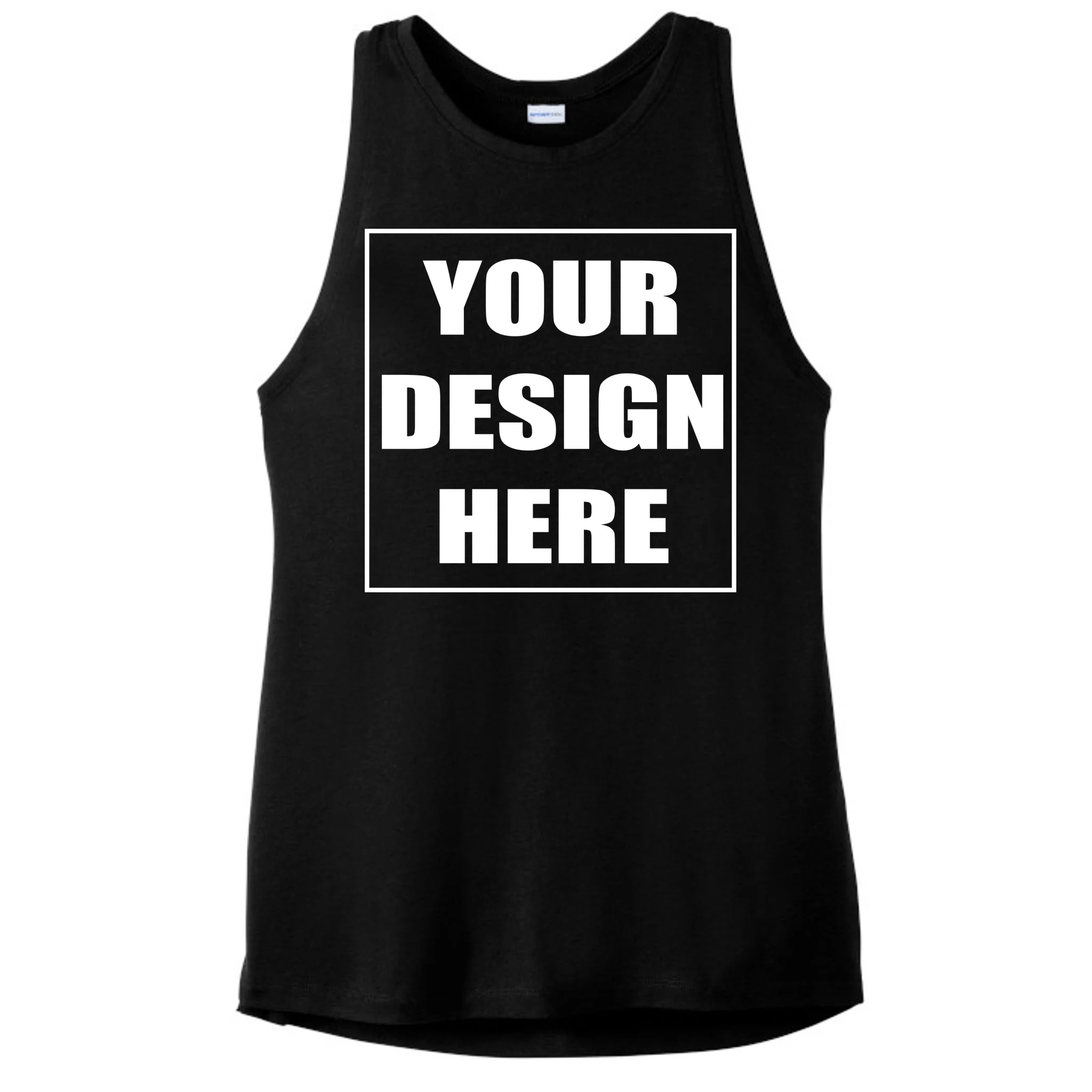 Create Your Own Custom Women's Performance Tank Top Front