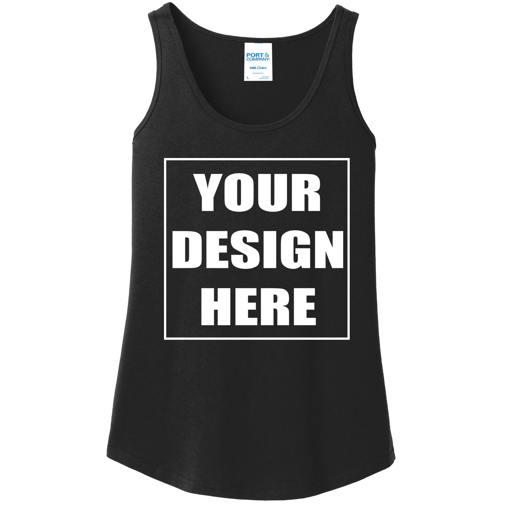 Create Your Own Custom Women's Tank Top Front