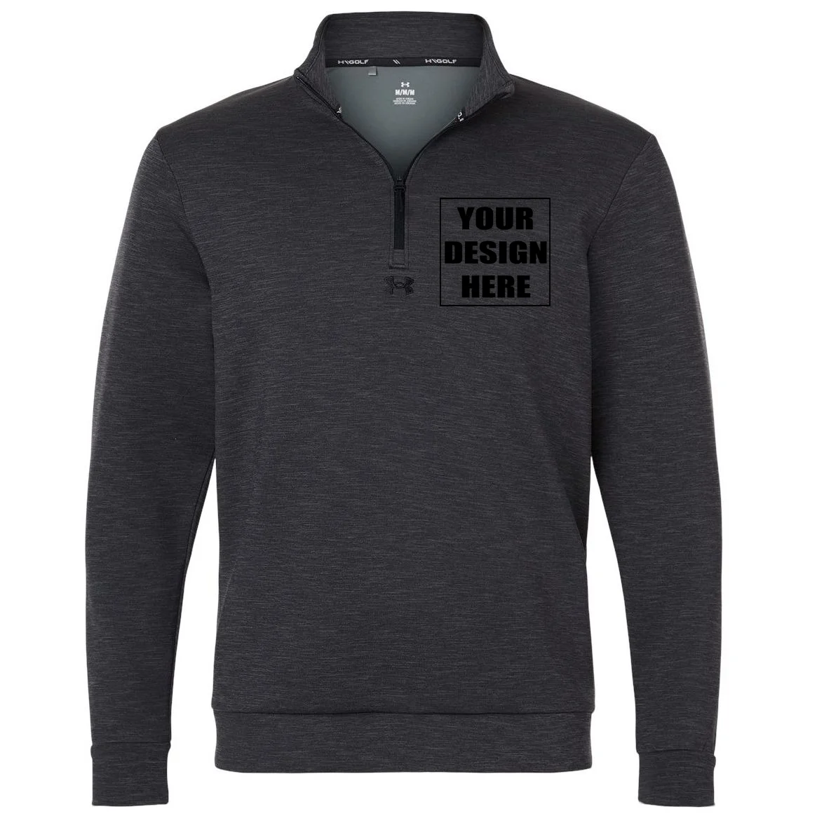 Create Your Own Custom Drive Midlayer Quarter-Zip Pullover Front