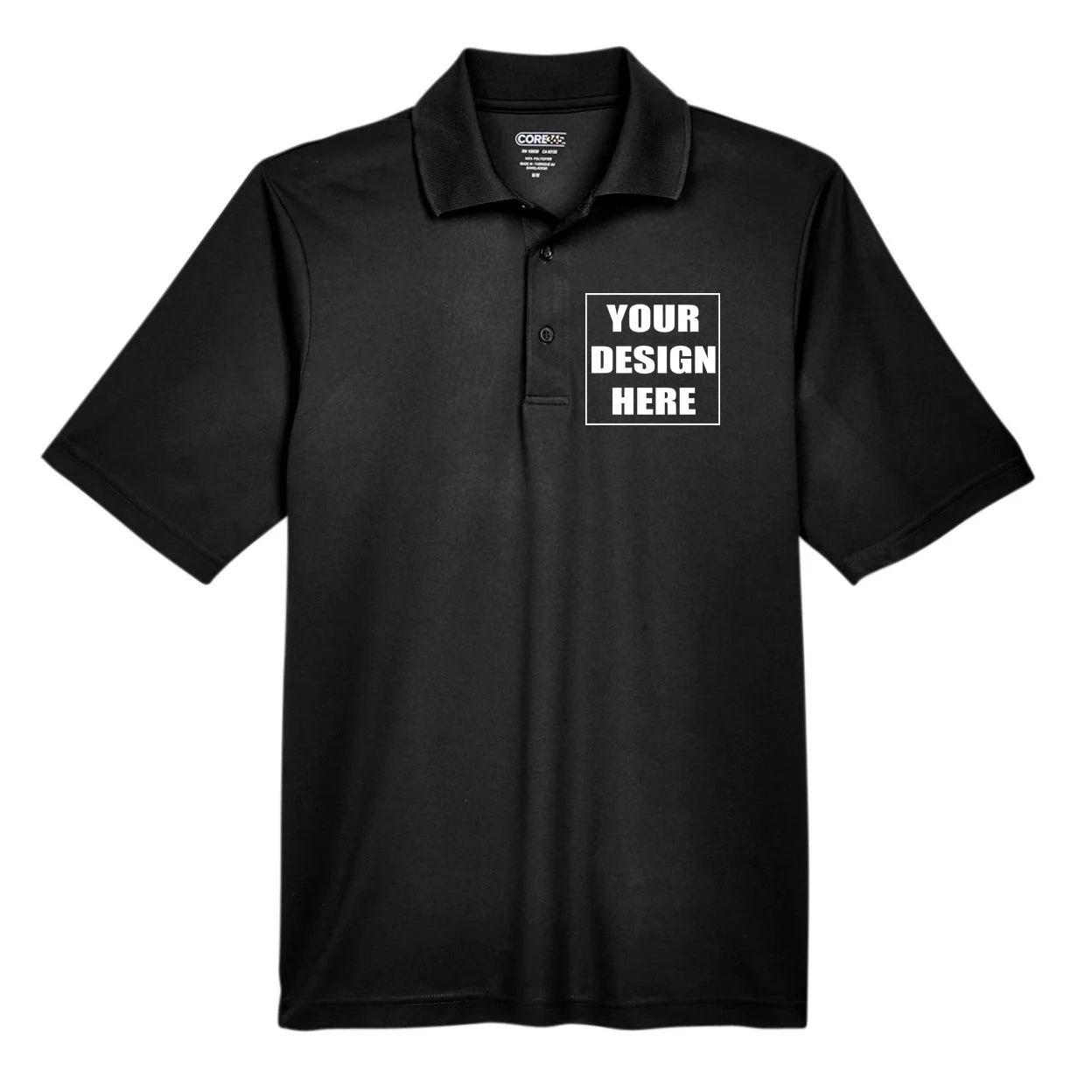 Create Your Own Custom Performance Polo Front