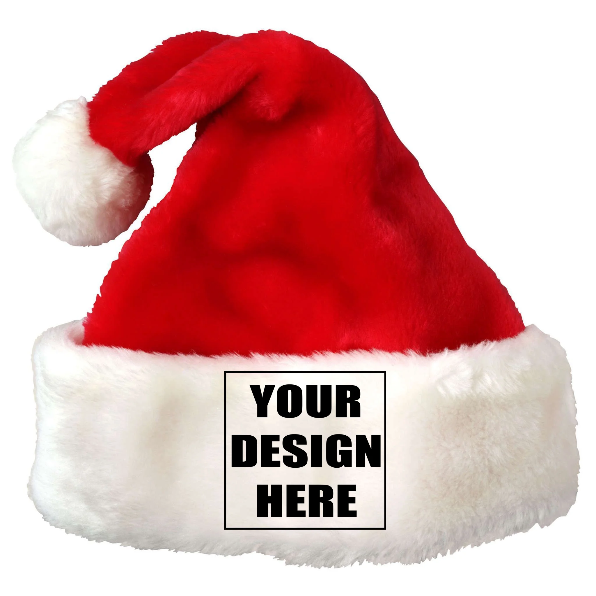 Create Your Own Custom Santa Hat Front