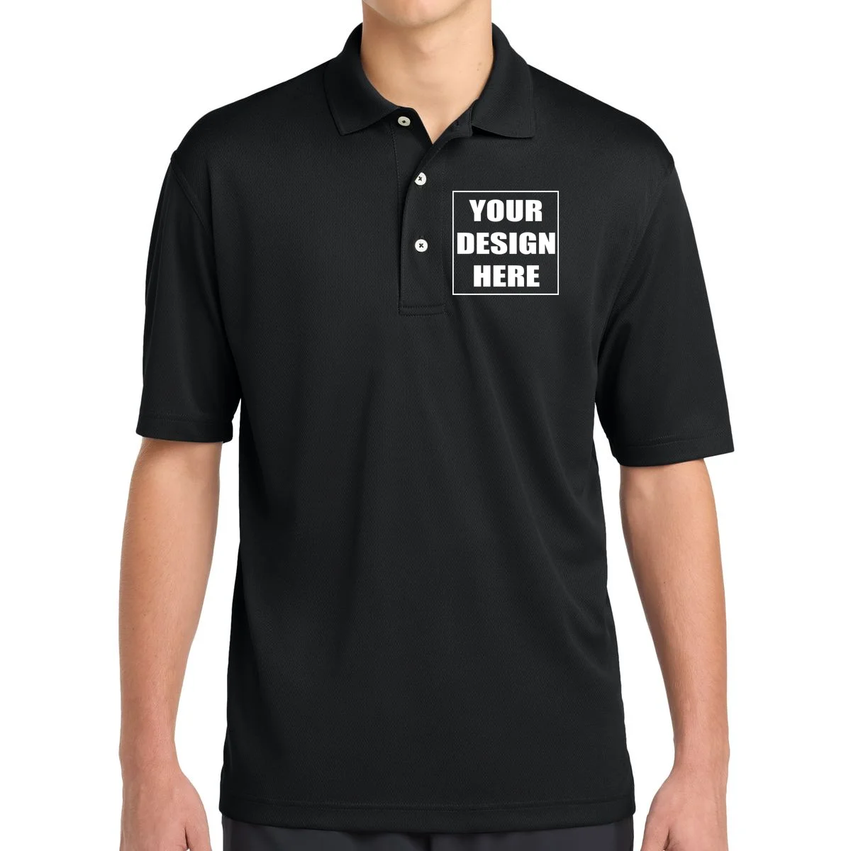 Create Your Own Custom Men's Polo Front