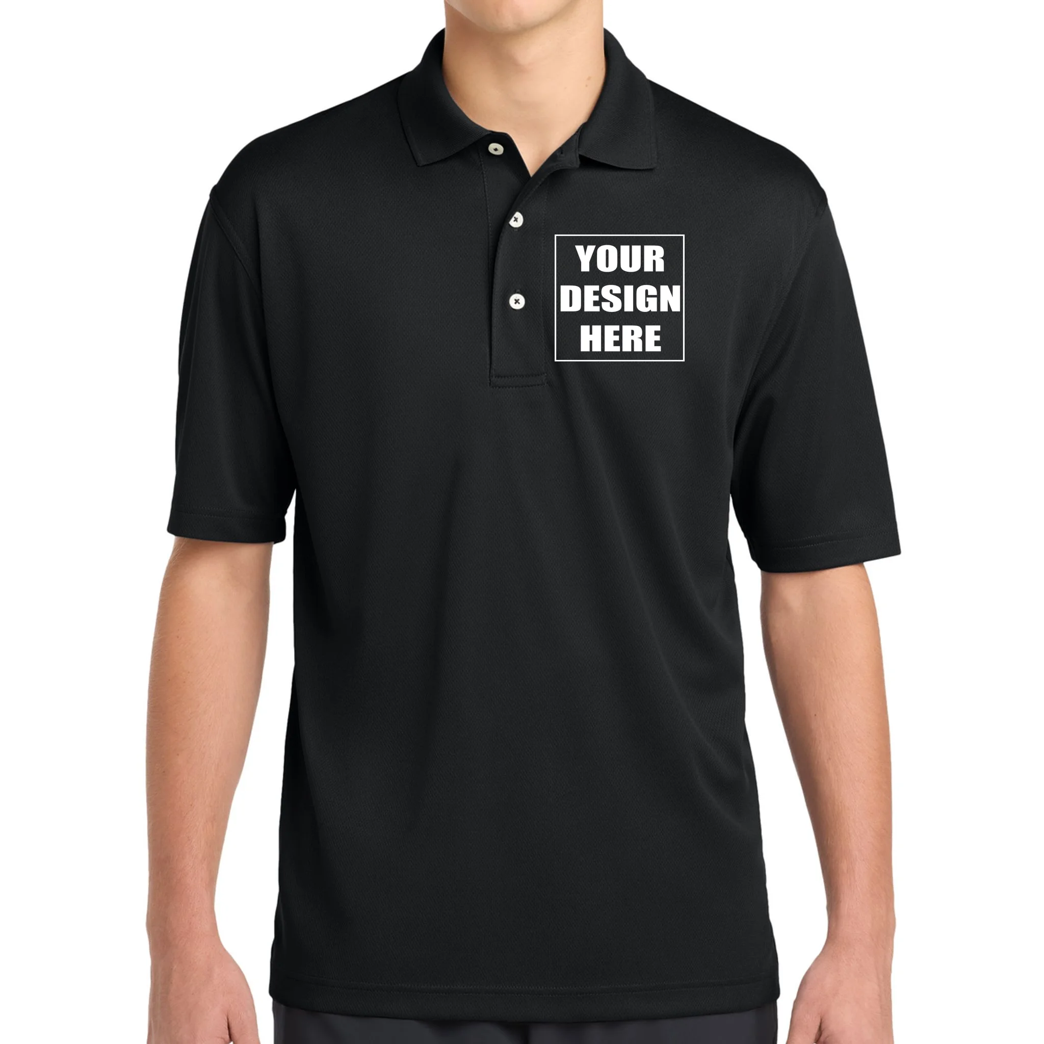 Create Your Own Custom Men's Polo Front