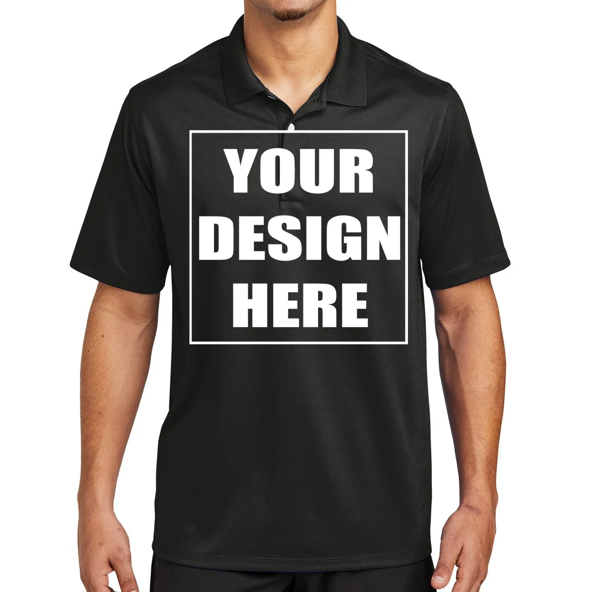 Create Your Own Custom Men's Polo Front