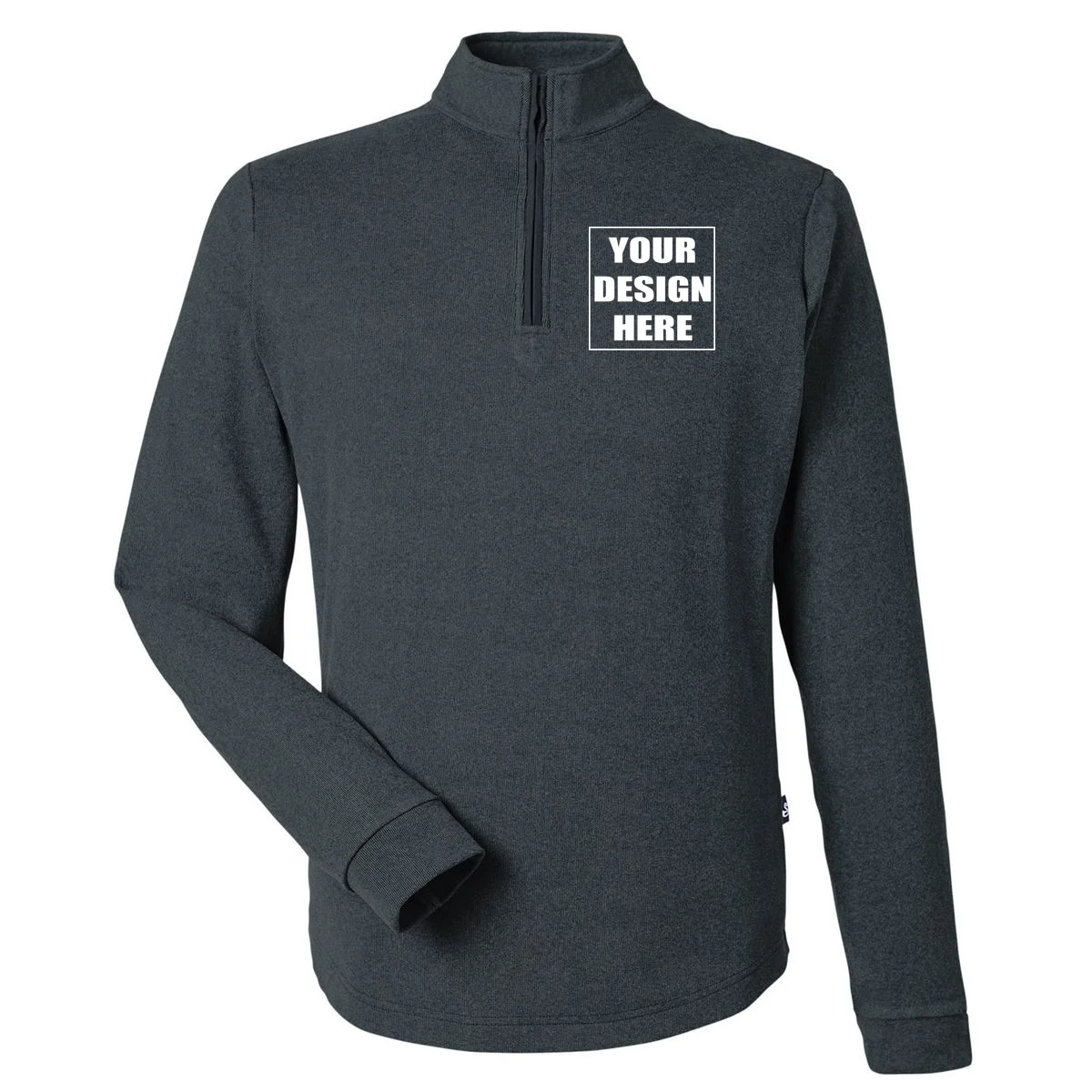 Create Your Own Custom Men's Quarter Zip Front