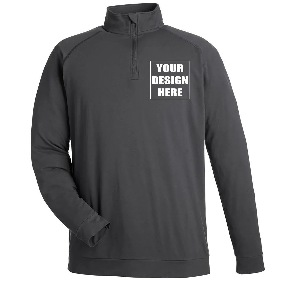 Create Your Own Custom Men's Colt Quarter-Zip Pullover Front