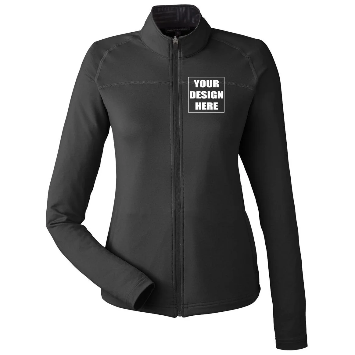 Create Your Own Custom Women's Full-Zip Jacket Front
