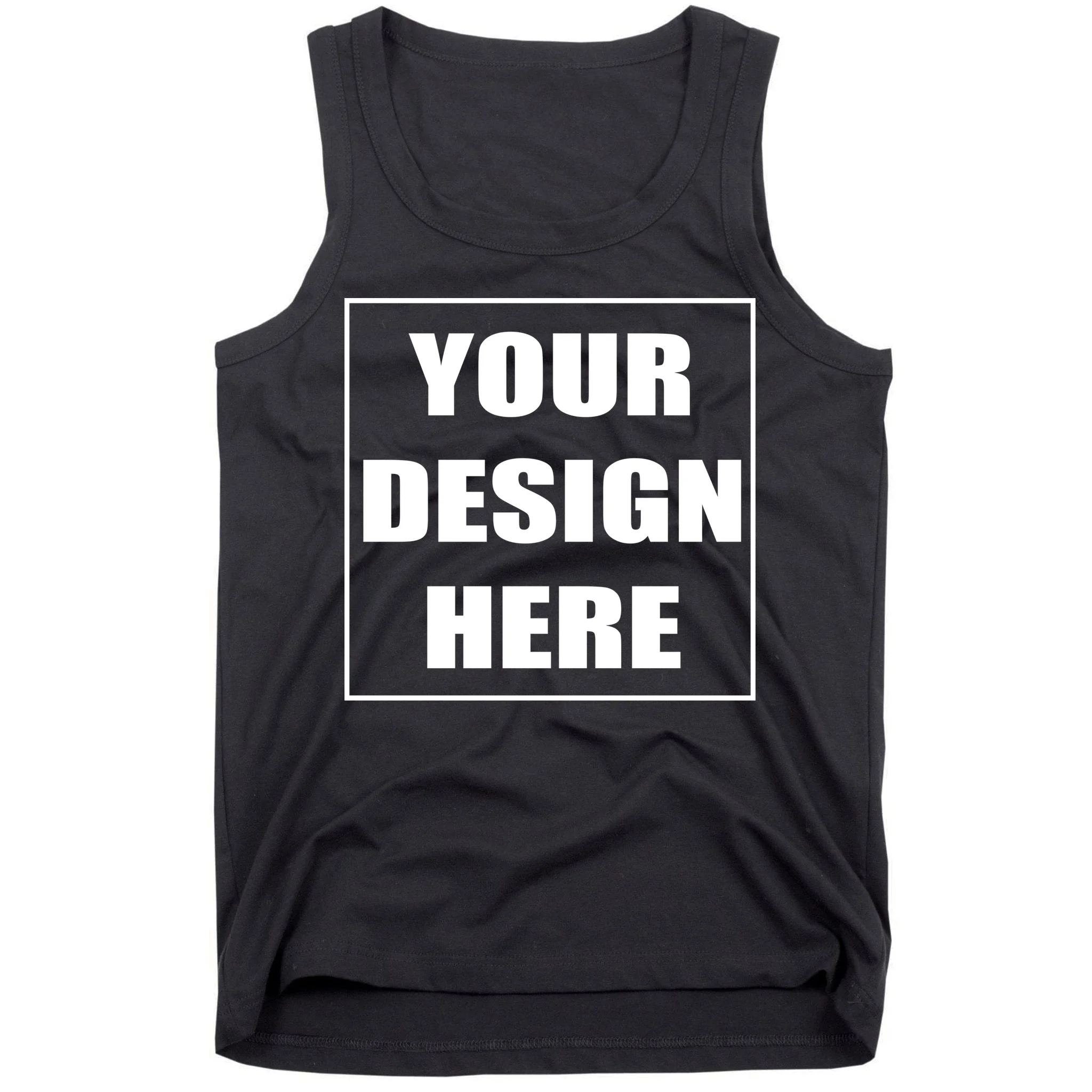 Create Your Own Custom Men's Tank Top Front