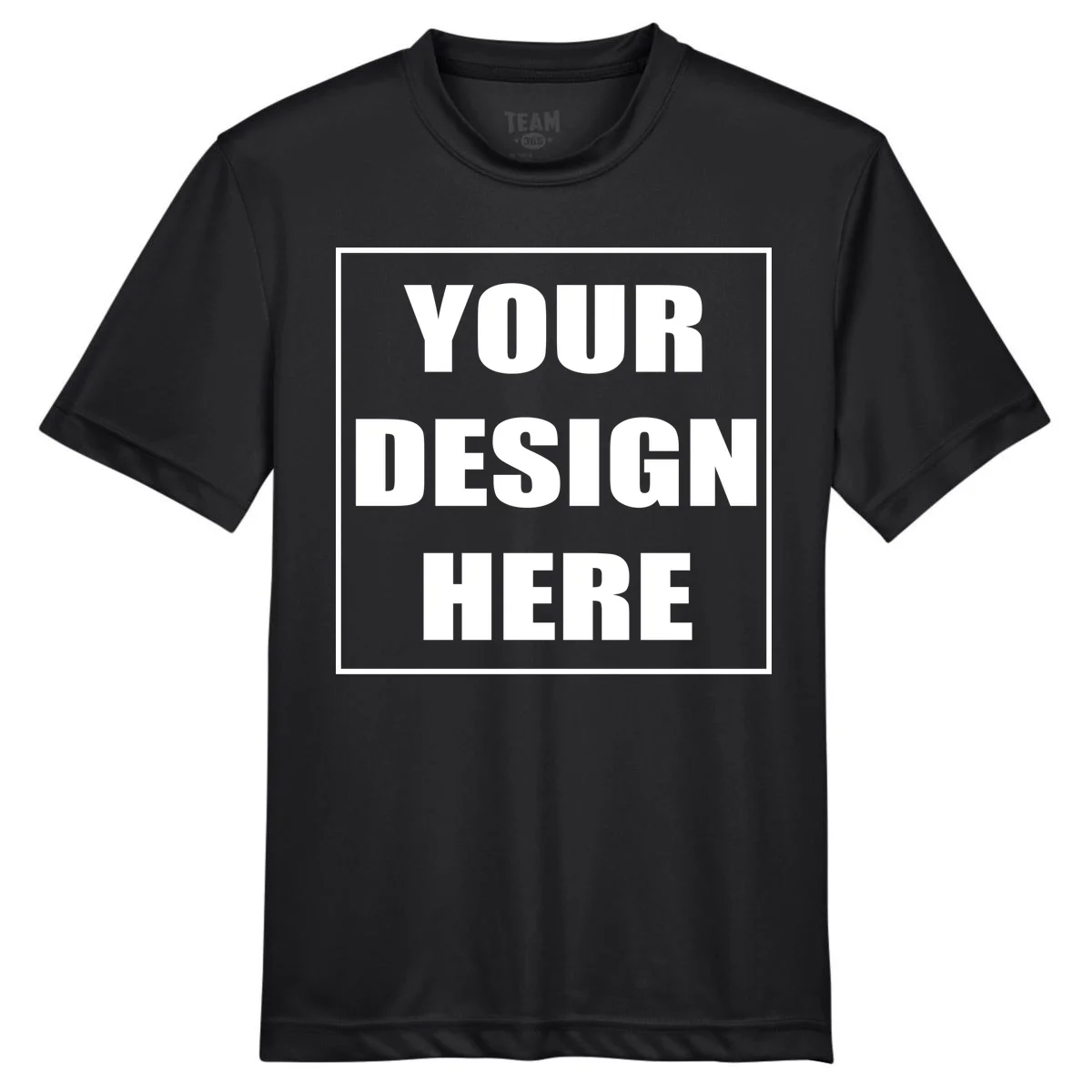Create Your Own Custom Kids Performance T-Shirt Front