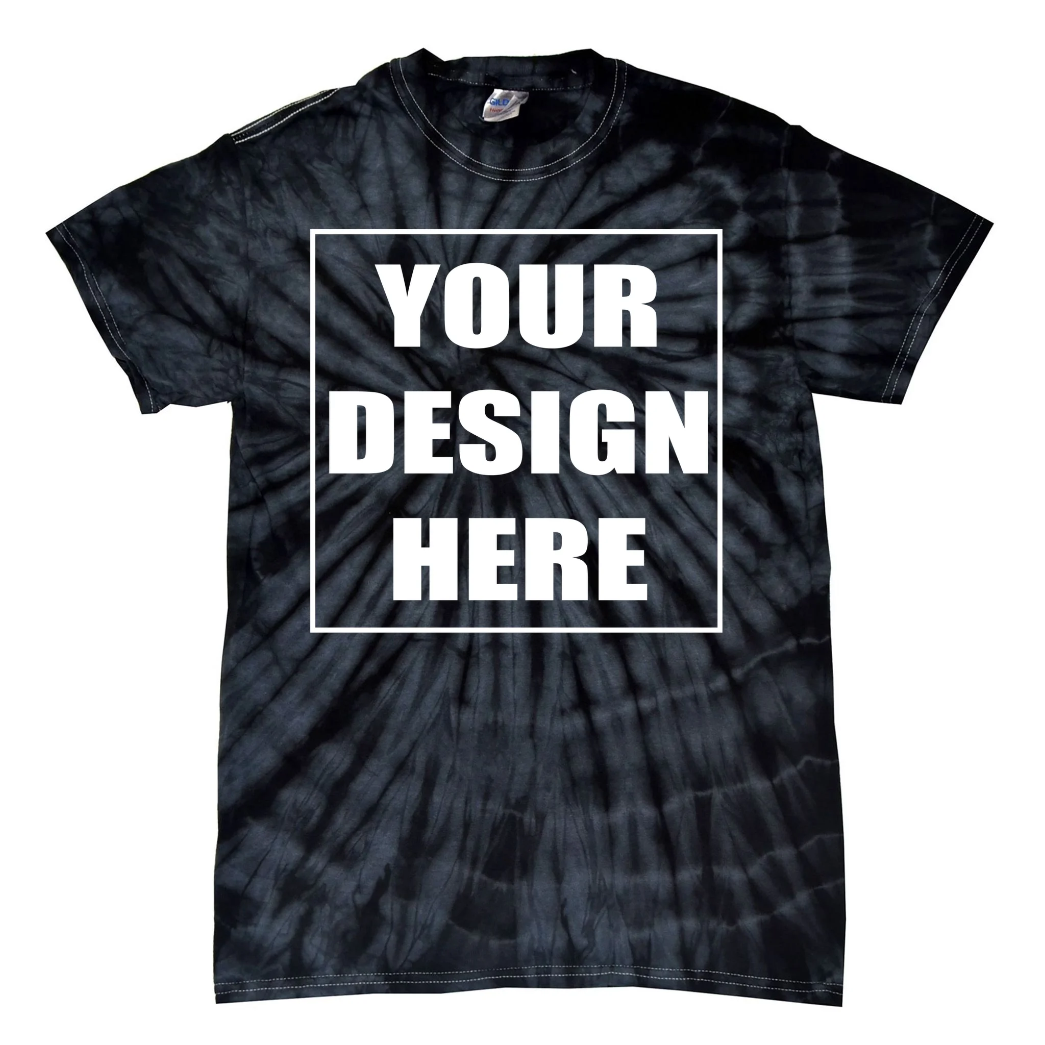 Create Your Own Custom Tie-Dye T-Shirt Front
