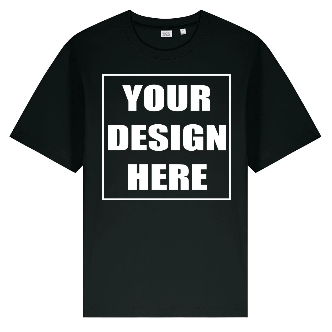 Create Your Own Custom Men's Heavyweight T-Shirt Front