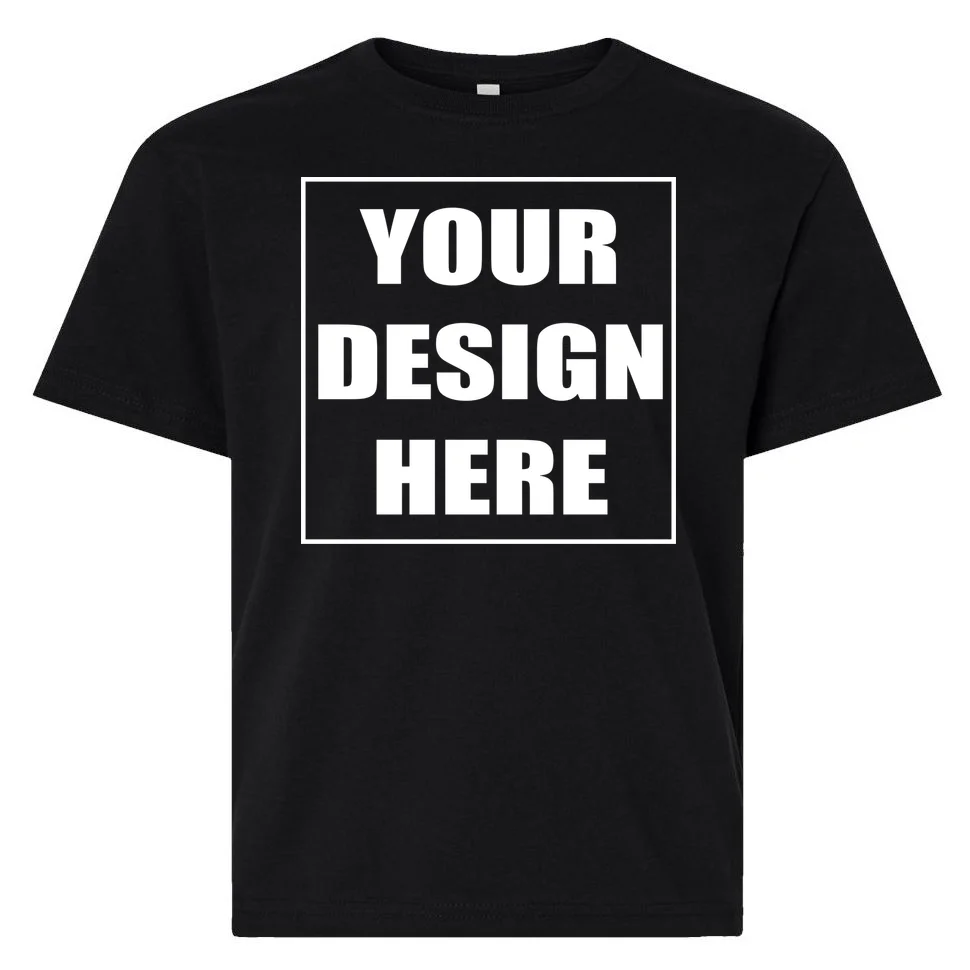 Create Your Own Custom Bella+Canvas Kids T-Shirt Front