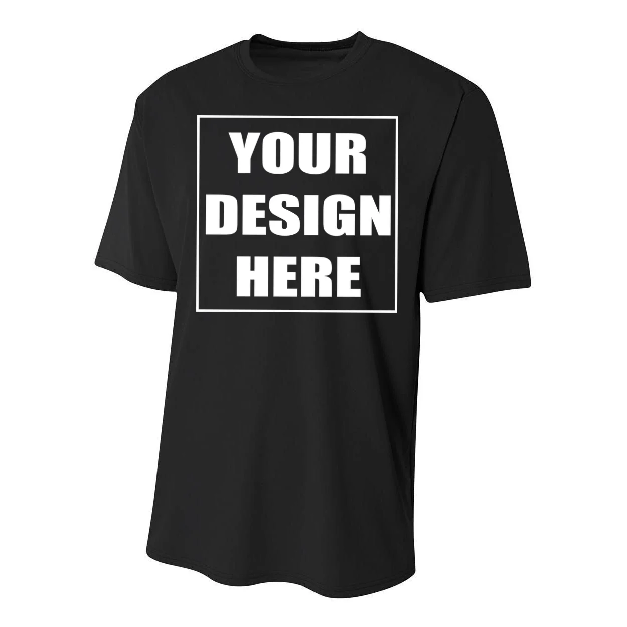 Create Your Own Custom Kids Performance T-Shirt Front