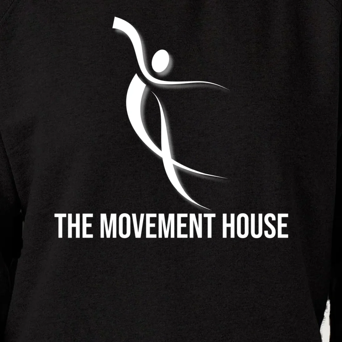 Dance Studio Name Customizable Women's Sweatshirt - Front - Close-up