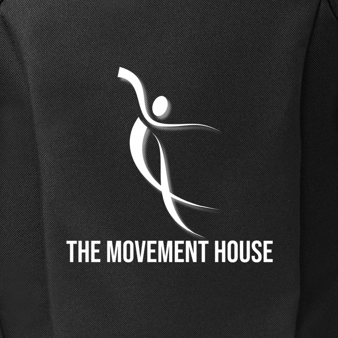 Dance Studio Name Customizable Backpack - Front - Close-up