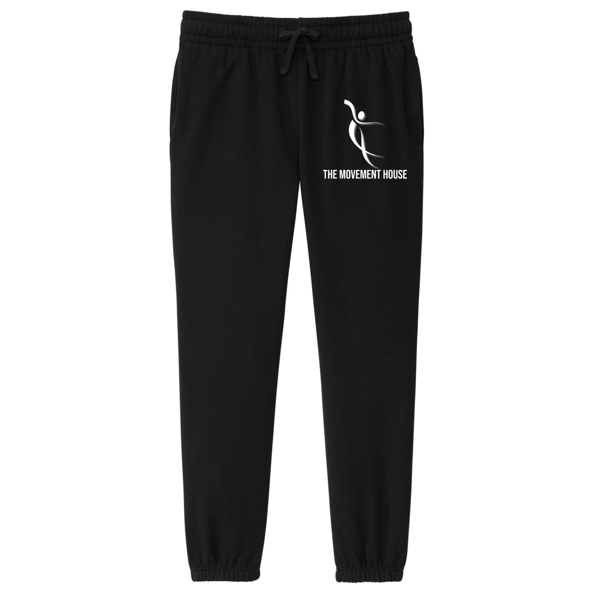 Dance Studio Name Customizable Women's Fleece Sweatpants - Front