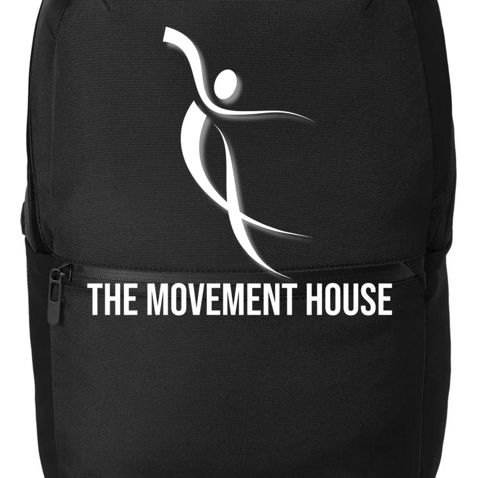 Dance Studio Name Customizable Backpack - Front - Close-up