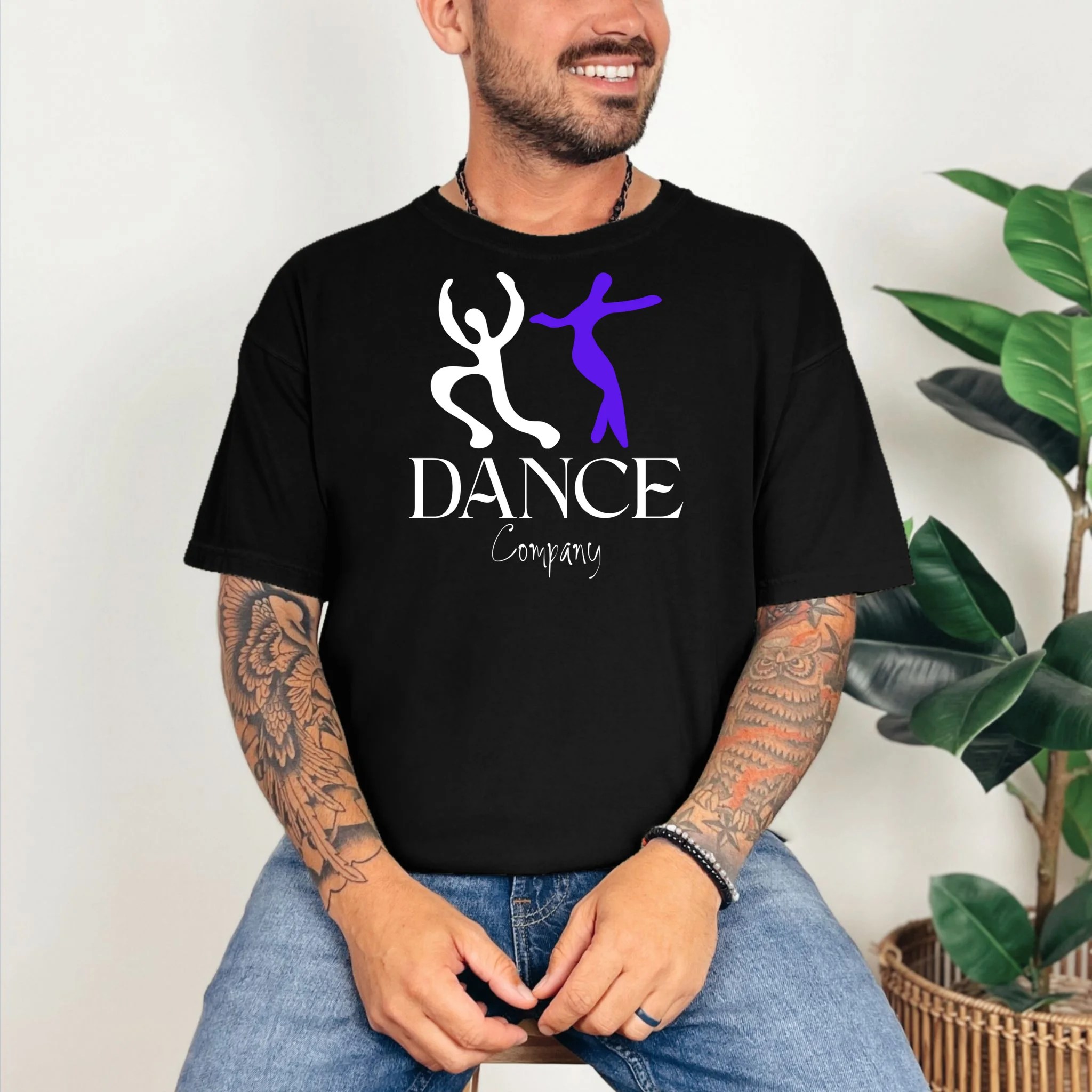 Dance Company Name Customizable T-Shirt - Front 2