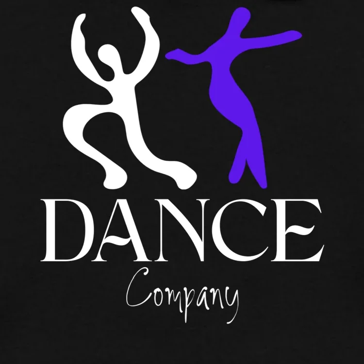 Dance Company Name Customizable Men's Hoodie - Front - Close-up