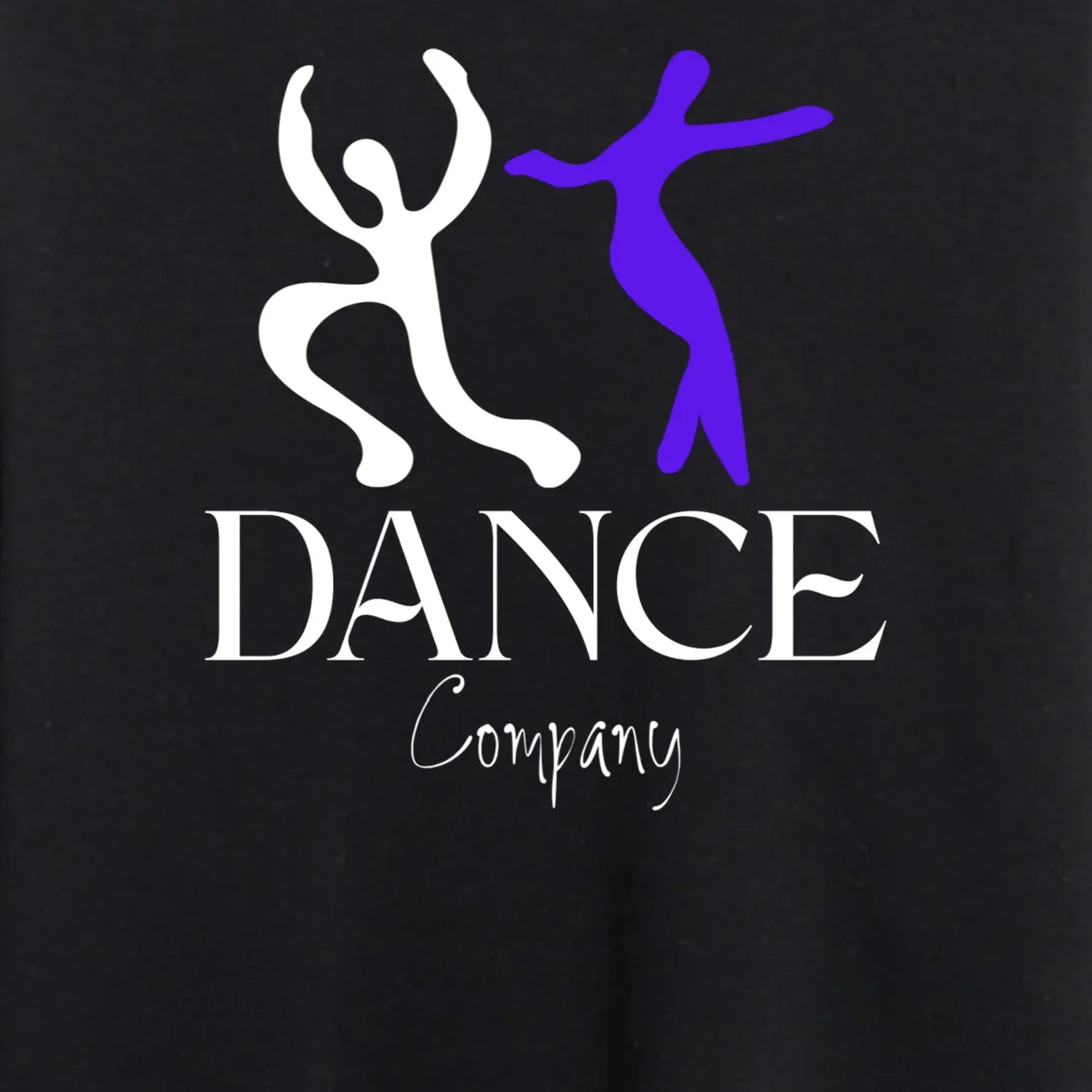 Dance Company Name Customizable Men's Sweatshirt - Front - Close-up