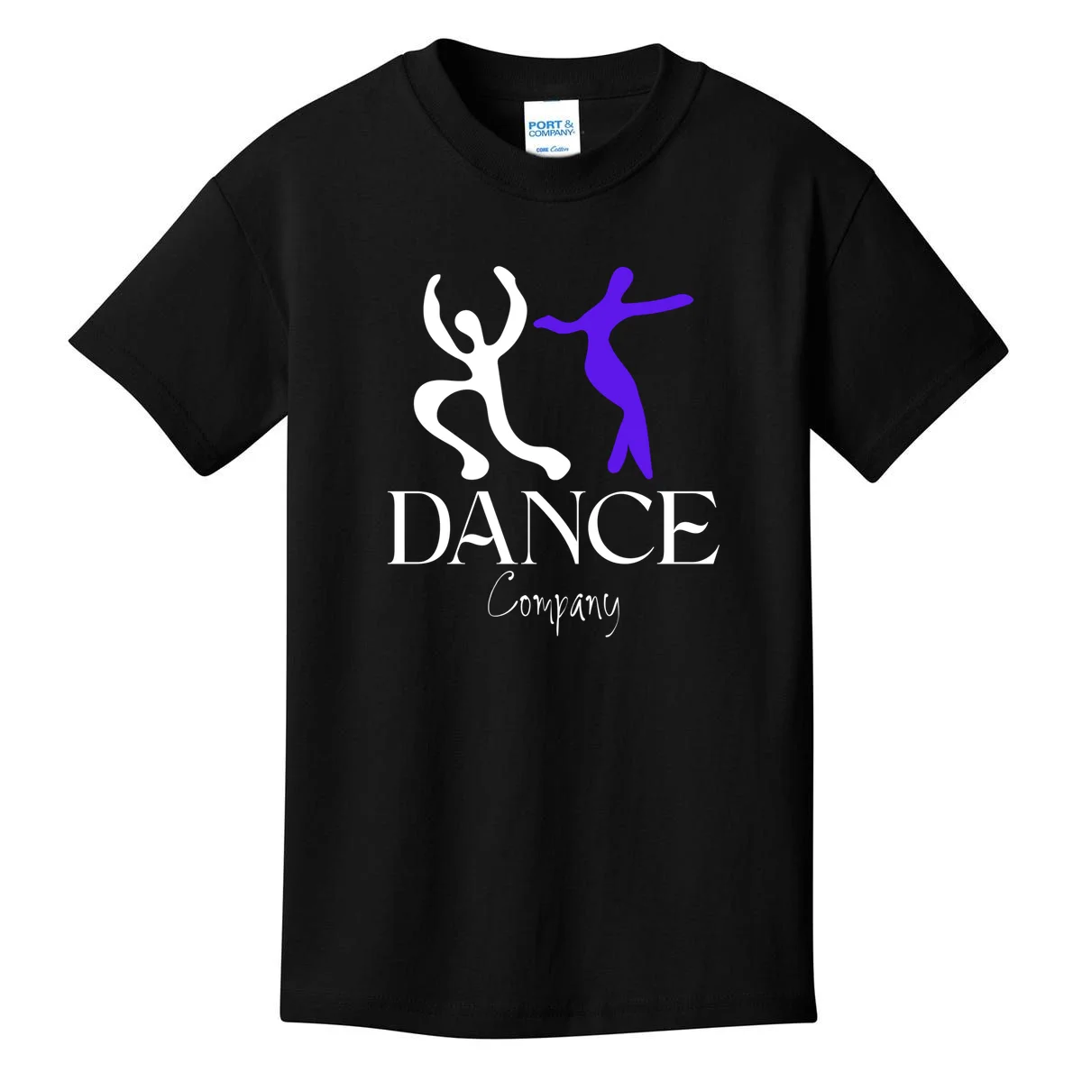 Dance Company Name Customizable Kids T-Shirt - Front