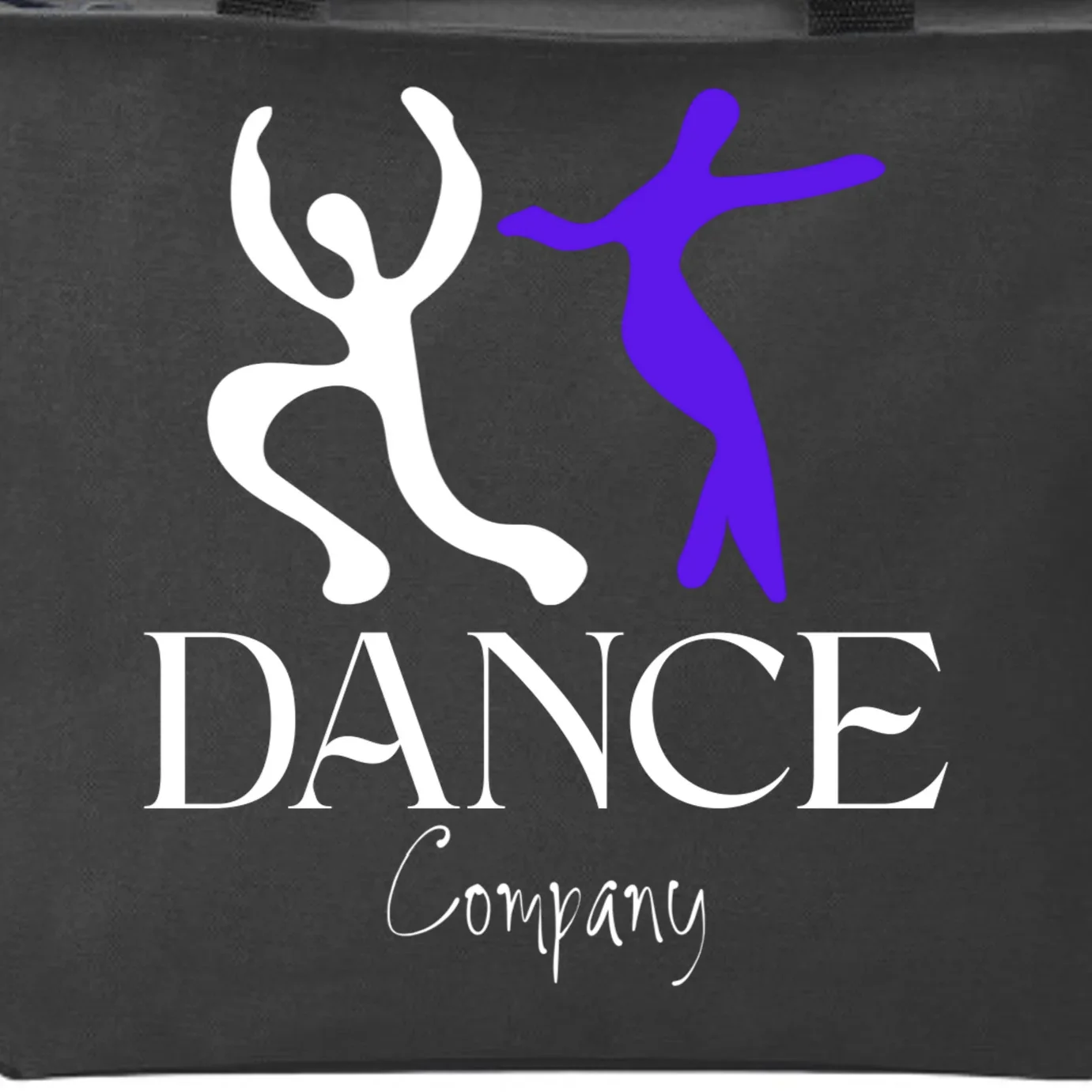 Dance Company Name Customizable Tote Bag - Front - Close-up