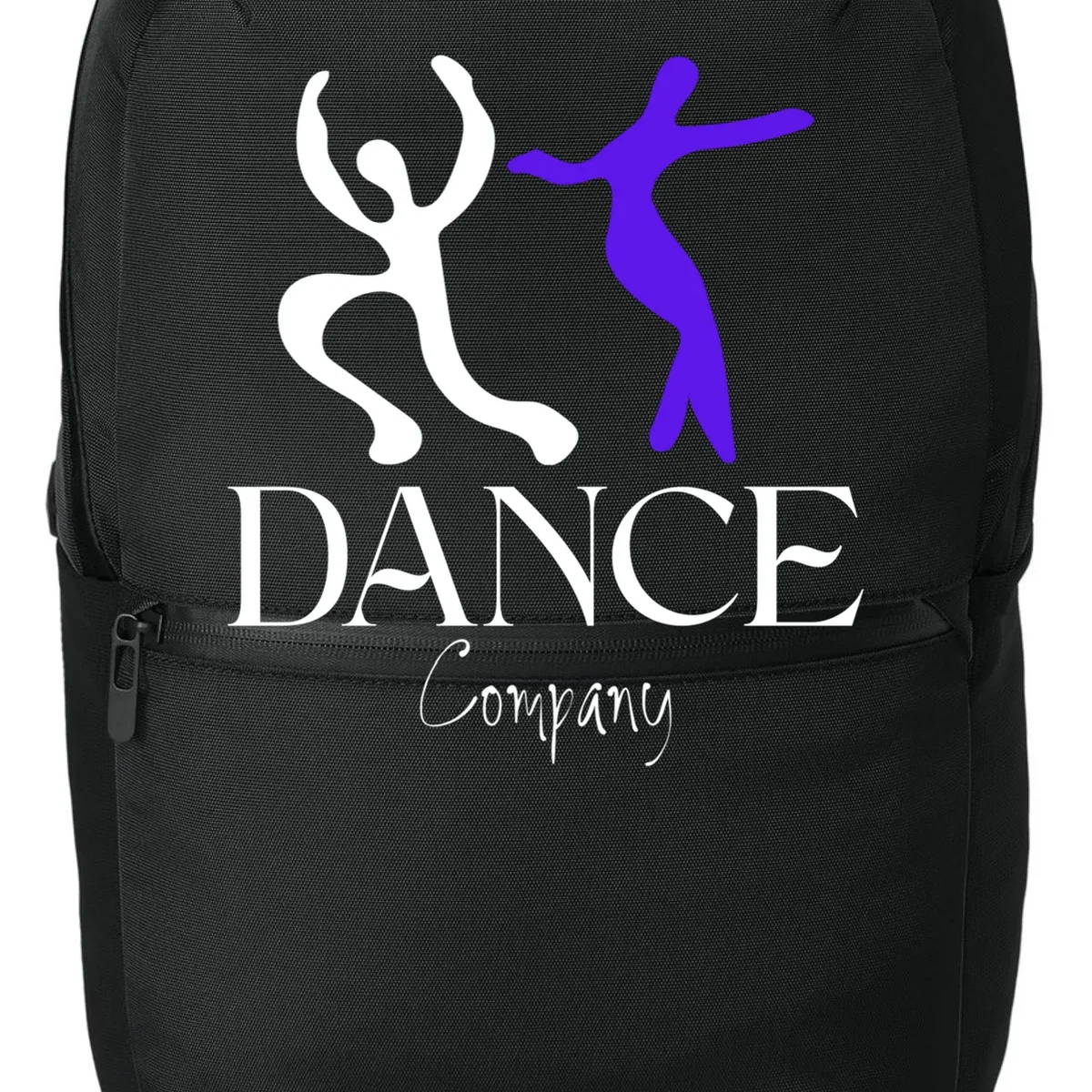 Dance Company Name Customizable Backpack - Front - Close-up