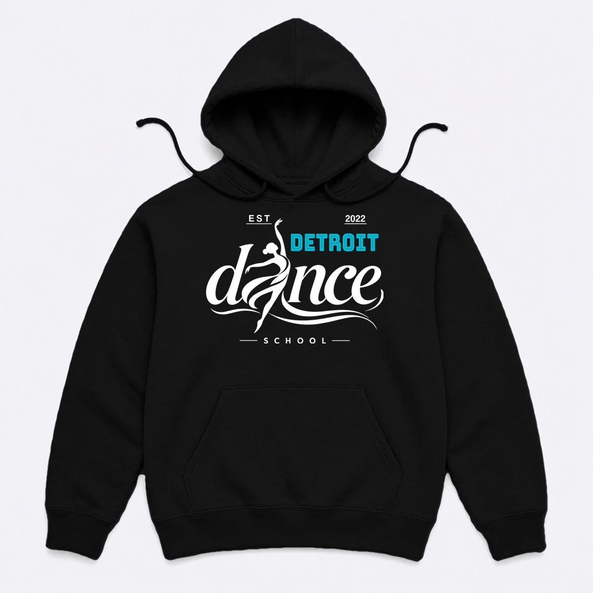 Dance Studio EST Name Customizable Hoodie - Front