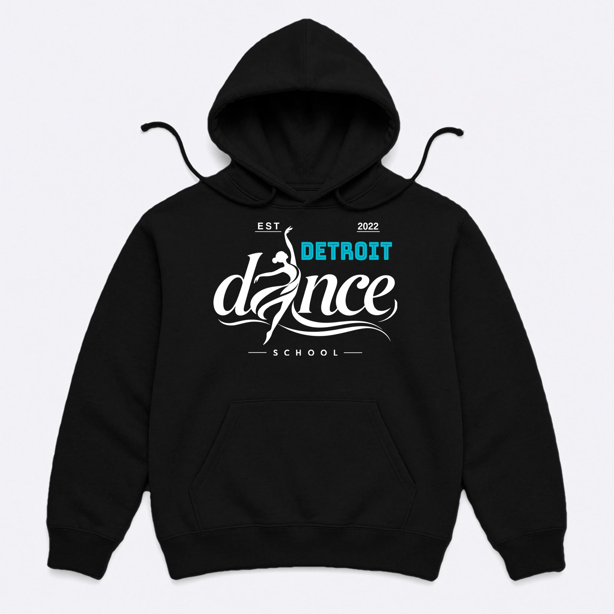 Dance Studio EST Name Customizable Men's Hoodie - Front