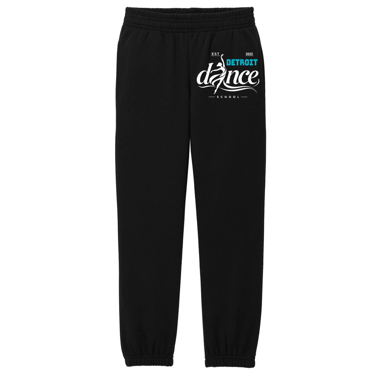 Dance Studio EST Name Customizable District® Youth V.I.T.™ Fleece Sweatpant - Front