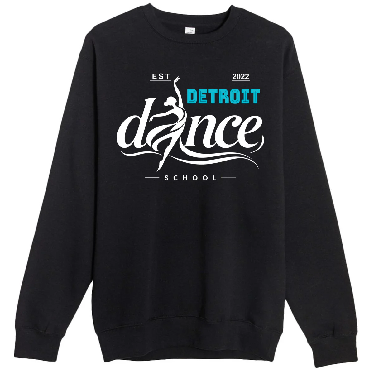 Dance Studio EST Name Customizable Crewneck Sweatshirt - Front