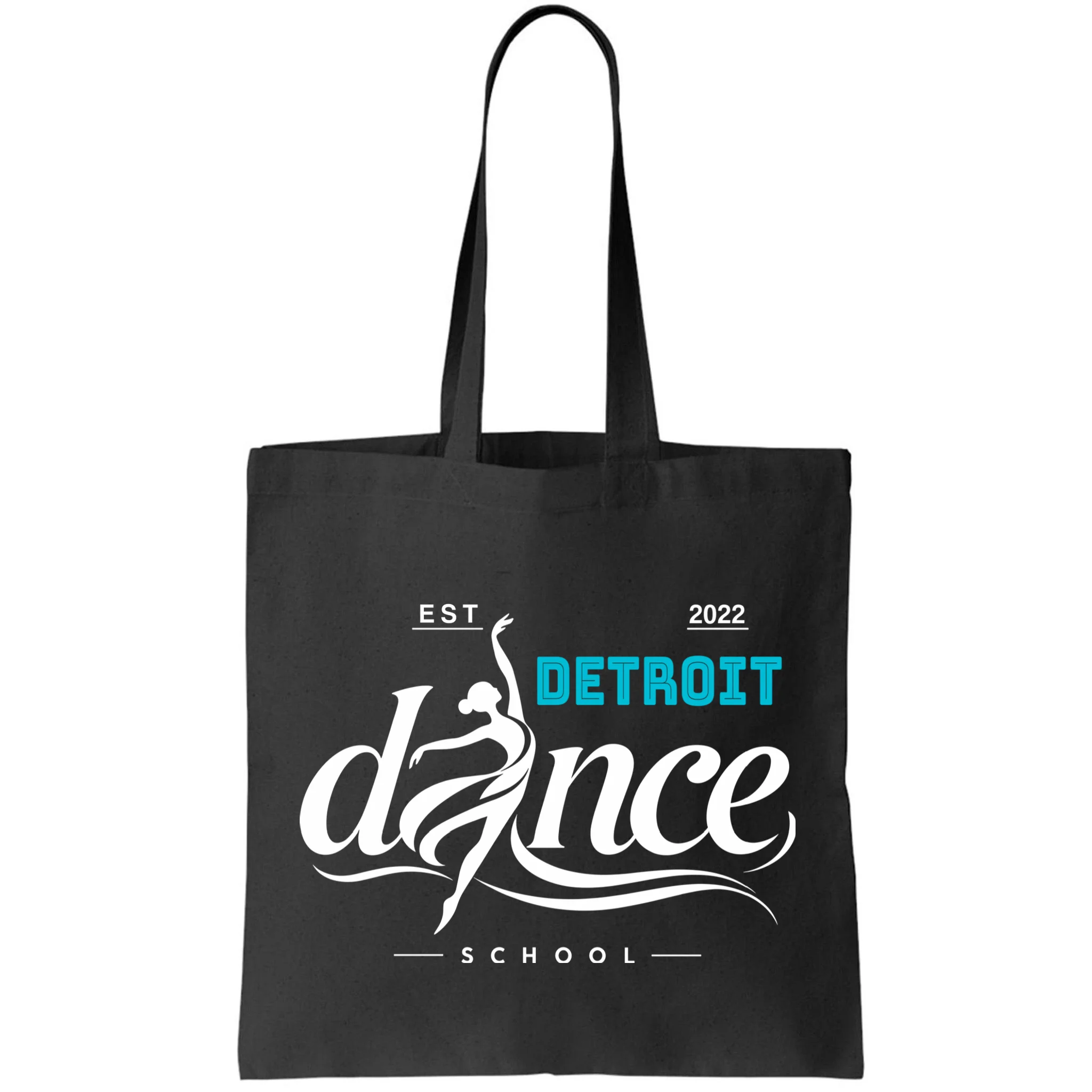 Dance Studio EST Name Customizable Tote Bag - Front