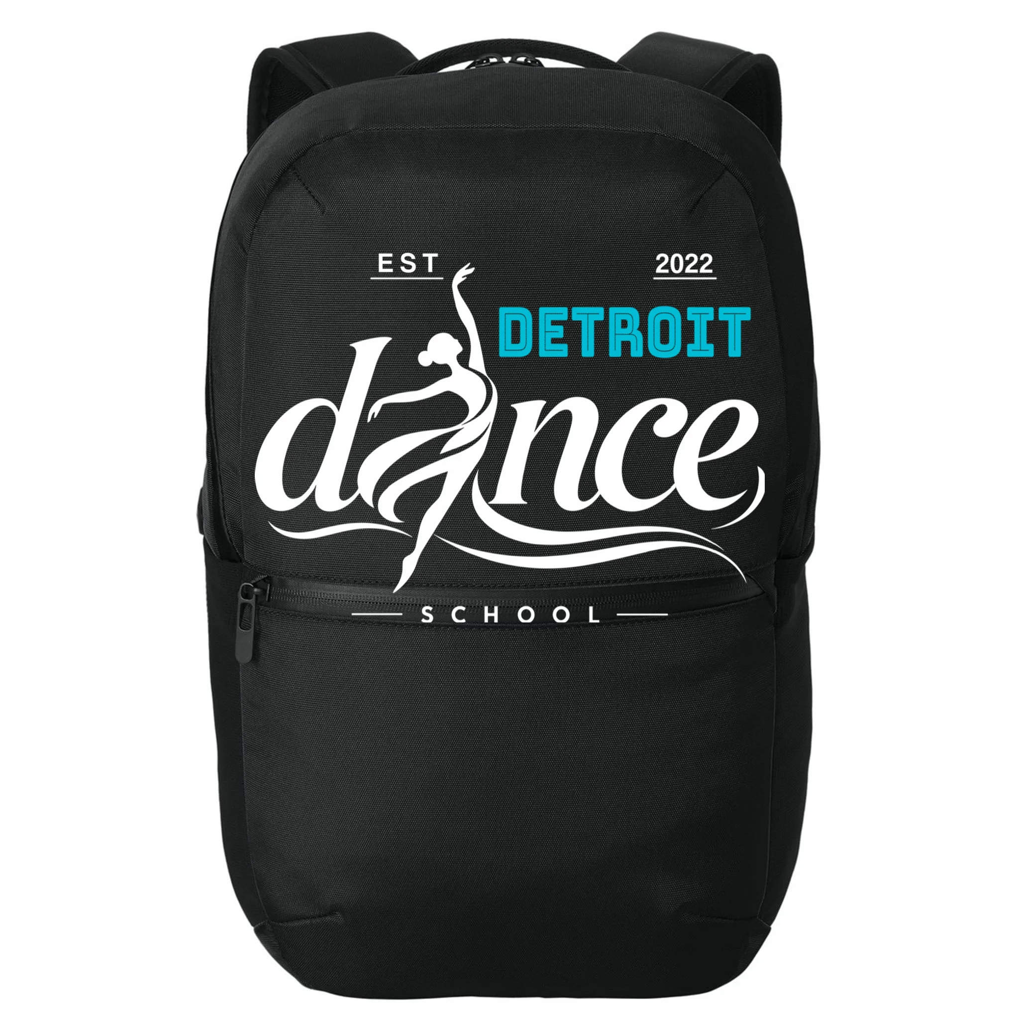 Dance Studio EST Name Customizable Backpack - Front