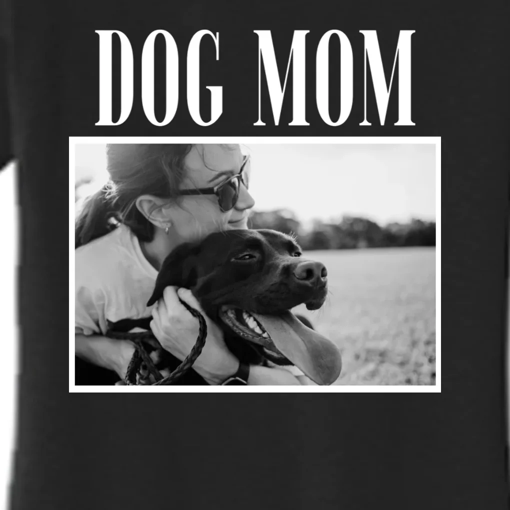 Dog Mom Custom Photo Gift Women's Flannel Pajama Set - Front - Close-up