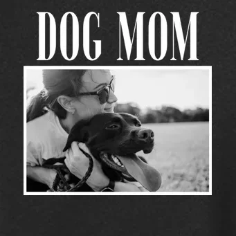 Dog Mom Custom Photo Gift Women's Soft Jacket - Front - Close-up
