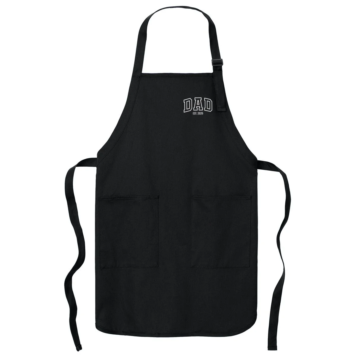 DAD New Dad Custom Apron - Front