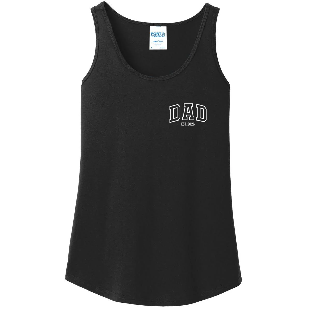 DAD New Dad Custom Women's Tank Top - Front