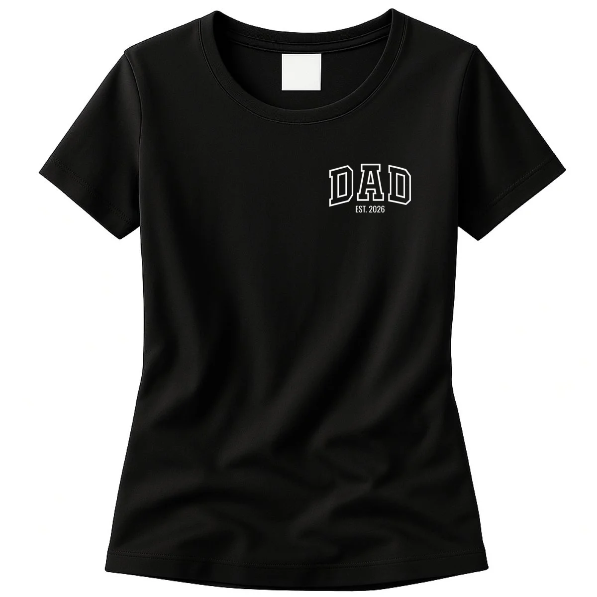 DAD New Dad Custom Women's T-Shirt - Front