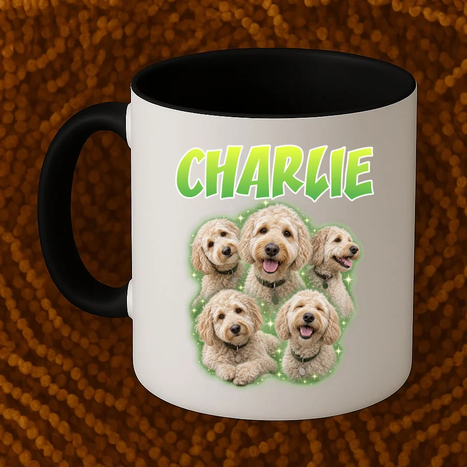 Dog Portrait Personalized Photo Custom Gift  - Dog Lover Gift For Pet Owners Mug - Front 1