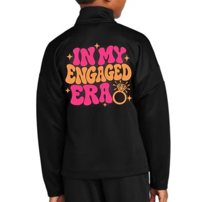 Engaged Era Personalized Future Mrs. Custom Gift - Future Mrs. Ring Design Kids Jacket - Back - Close-up