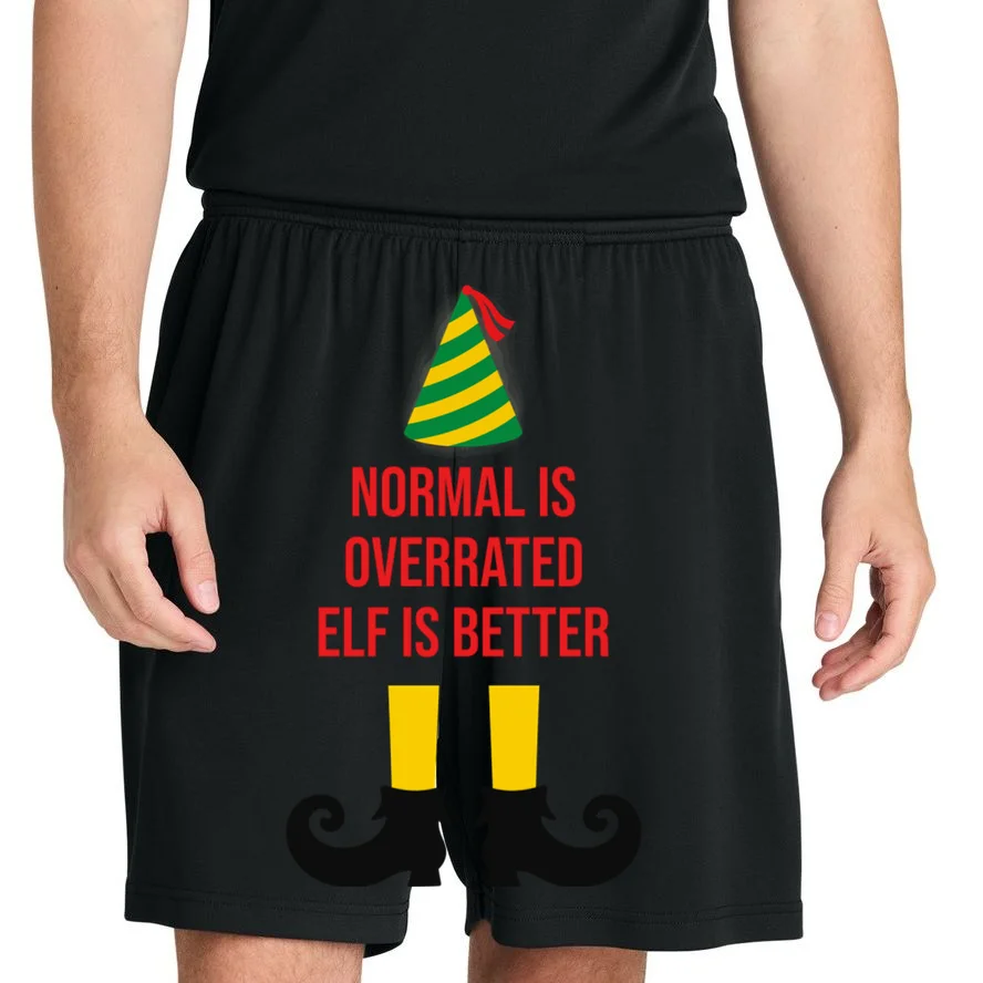 Elf Legs Funny Christmas Quote Matching Family Men's Shorts - Front 1