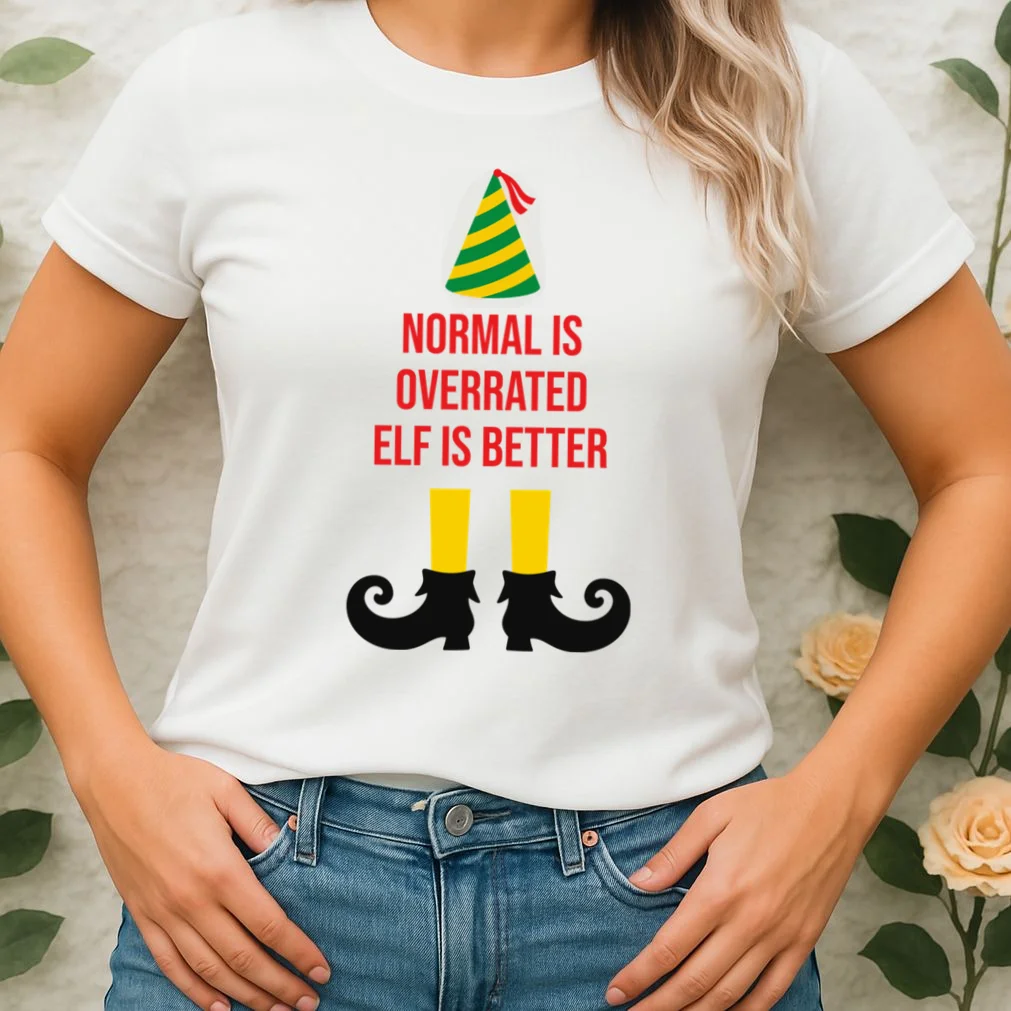 Elf Legs Funny Christmas Quote Matching Family Women's T-Shirt - Front 1