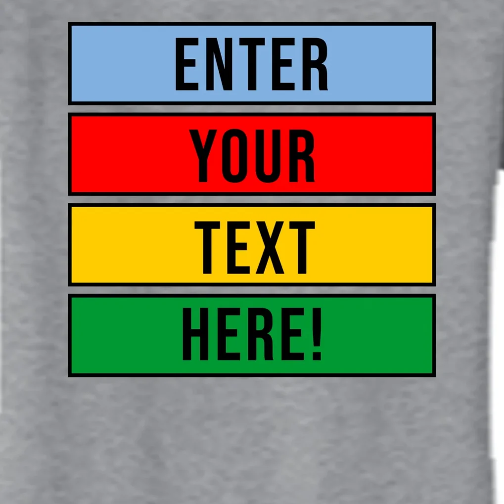 ENTER YOUR TEXT HERE! Custom Colorful Rectangles Personalized Women's Flannel Pajama Set - Front - Close-up