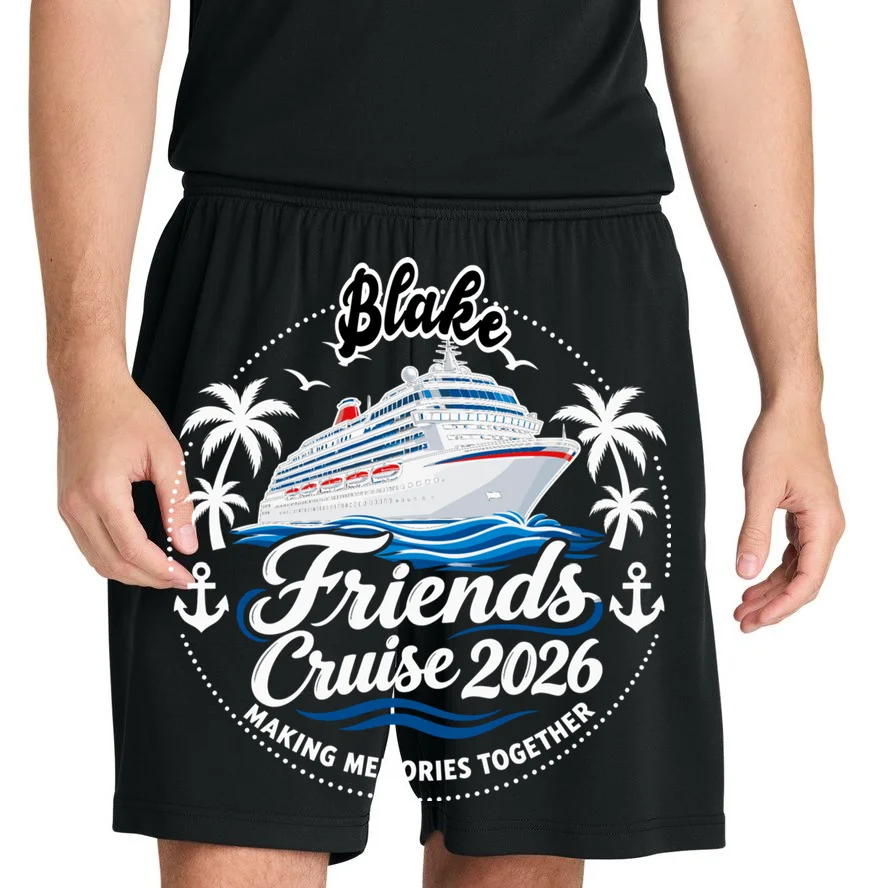 Friends Cruise 2026 – Personalized Cruise Trip & Friendship Design Men's Shorts - Front 1