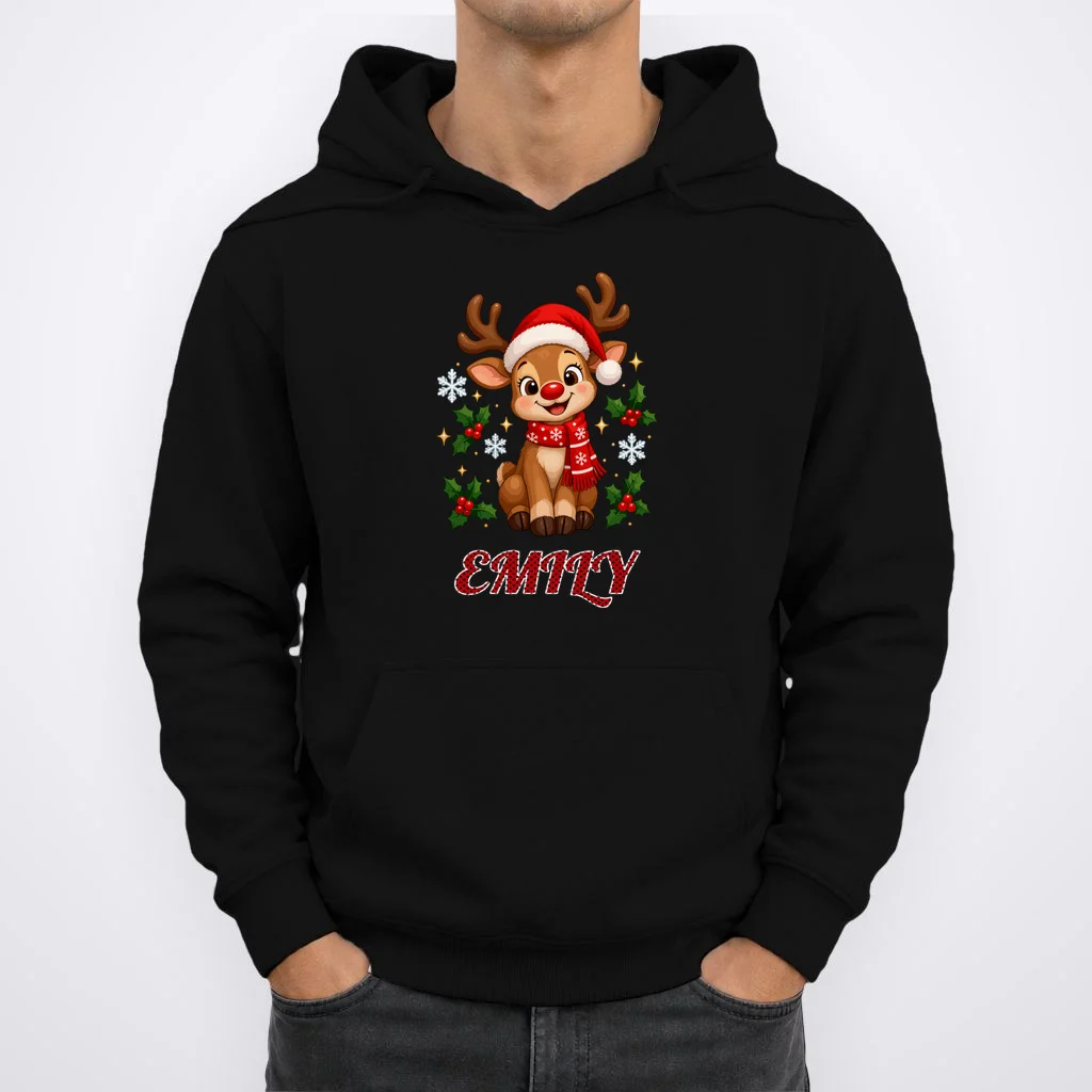Family Christmas Crew Making Memories Together 2026 Men's Hoodie - Front 1