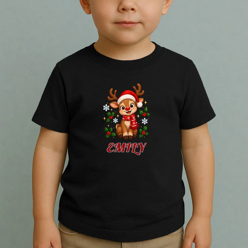 Family Christmas Crew Making Memories Together 2026 Toddler T-Shirt - Front 1